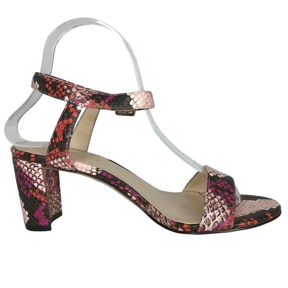 Nine West Pixel City Block Heel Sandals - Size 7.5 - Women - Picture 6 of 13